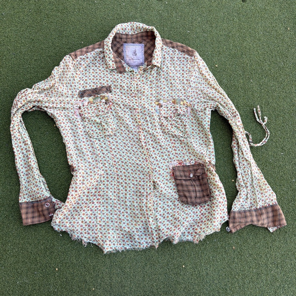 Yellowfield 8 Elie Ducommon Silk Blend Top Size Large